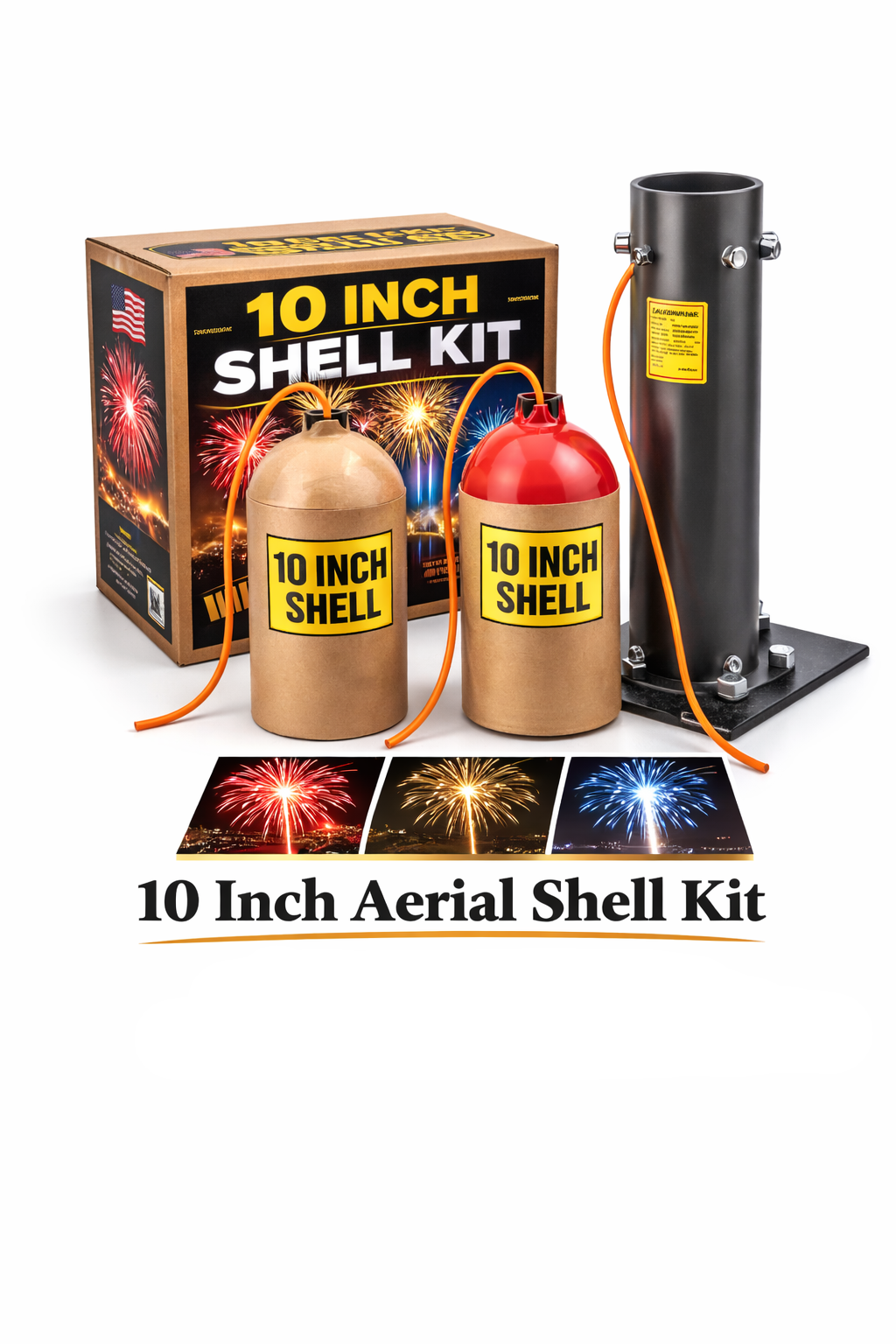 10 Inch Aerial Shell Kit